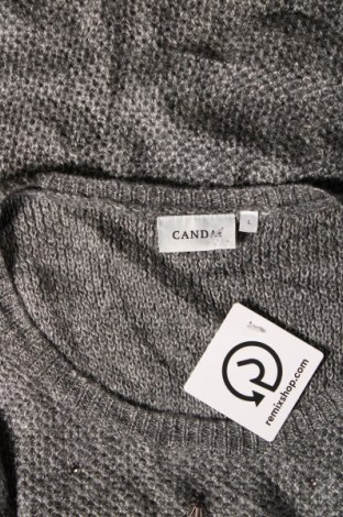 Γυναικείο πουλόβερ Canda, Μέγεθος L, Χρώμα Γκρί, Τιμή 2,15 €
