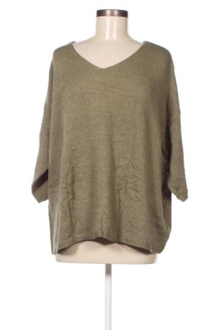 Дамски пуловер Colours Of The World, Размер L, Цвят Зелен, Цена 4,35 лв.