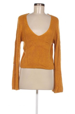 Дамски пуловер Forever 21, Размер L, Цвят Жълт, Цена 6,00 лв.