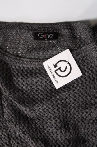 Дамски пуловер Gina, Размер M, Цвят Сив, Цена 4,35 лв.