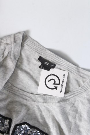 Дамски пуловер H&M, Размер L, Цвят Сив, Цена 5,22 лв.
