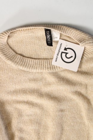Pulover de femei H&M Divided, Mărime S, Culoare Bej, Preț 13,35 Lei
