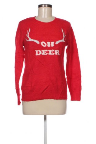 Γυναικείο πουλόβερ H&M L.O.G.G., Μέγεθος XS, Χρώμα Κόκκινο, Τιμή 2,51 €