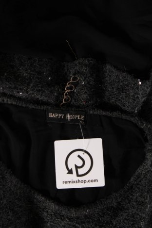 Дамски пуловер Happy People, Размер M, Цвят Сив, Цена 4,16 лв.