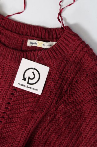 Γυναικείο πουλόβερ Inside, Μέγεθος S, Χρώμα Κόκκινο, Τιμή 2,33 €