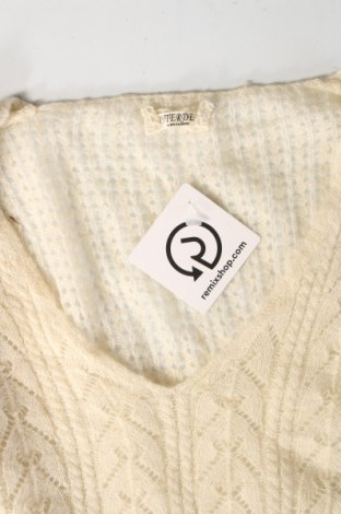 Дамски пуловер Interdee, Размер M, Цвят Екрю, Цена 62,00 лв.