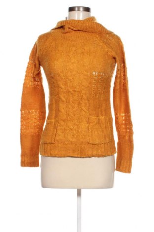 Дамски пуловер Kiska & Kiska, Размер S, Цвят Жълт, Цена 4,16 лв.