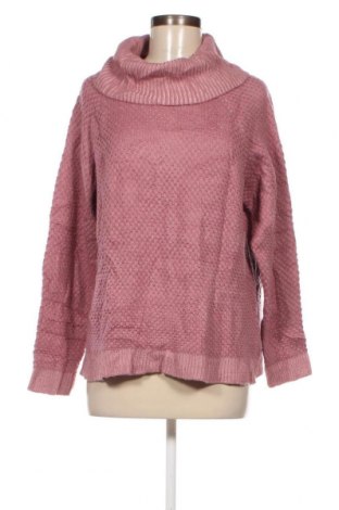 Дамски пуловер Laura Torelli, Размер L, Цвят Розов, Цена 8,70 лв.