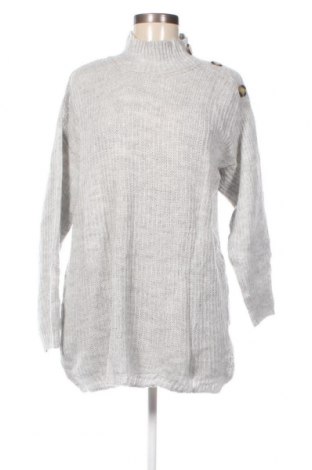 Γυναικείο πουλόβερ Laura Torelli, Μέγεθος M, Χρώμα Γκρί, Τιμή 2,15 €
