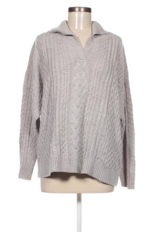 Дамски пуловер Laura Torelli, Размер L, Цвят Сив, Цена 18,85 лв.
