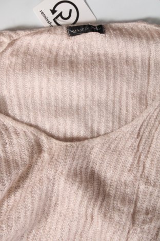 Damski sweter Made In Italy, Rozmiar L, Kolor Różowy, Cena 12,06 zł
