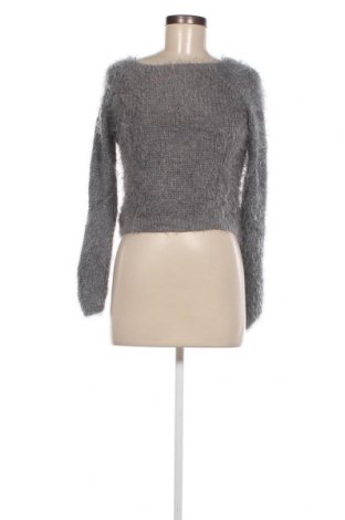 Γυναικείο πουλόβερ Made In Italy, Μέγεθος M, Χρώμα Γκρί, Τιμή 2,33 €