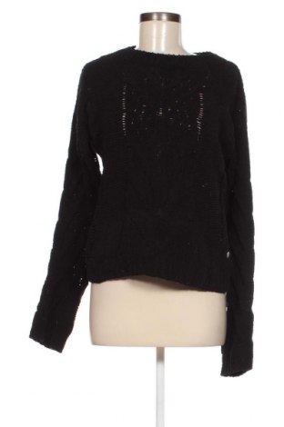 Дамски пуловер Manguun, Размер L, Цвят Черен, Цена 4,35 лв.