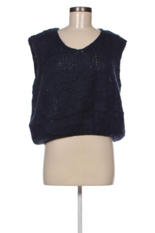 Дамски пуловер POINT VIRGULE, Размер L, Цвят Син, Цена 4,48 лв.