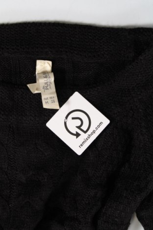 Pulover de femei Pull&Bear, Mărime M, Culoare Negru, Preț 12,40 Lei