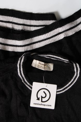 Γυναικείο πουλόβερ Pull&Bear, Μέγεθος M, Χρώμα Μαύρο, Τιμή 2,33 €