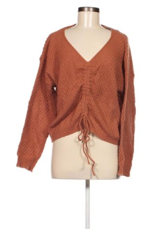 Γυναικείο πουλόβερ SHEIN, Μέγεθος XL, Χρώμα Καφέ, Τιμή 4,50 €