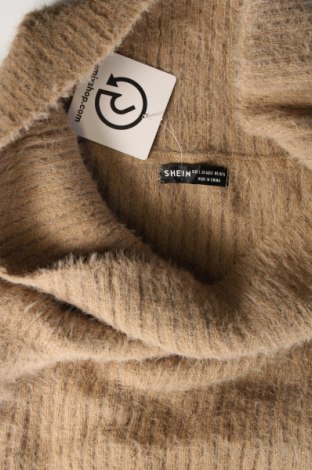 Дамски пуловер SHEIN, Размер M, Цвят Бежов, Цена 5,51 лв.