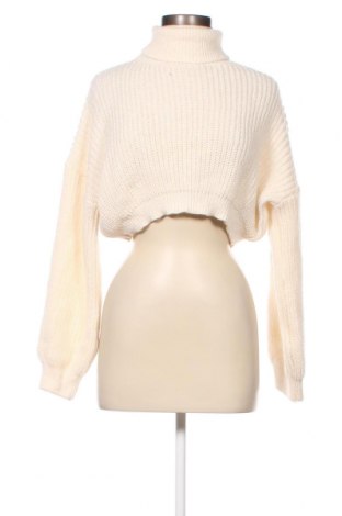 Дамски пуловер SHEIN, Размер L, Цвят Екрю, Цена 8,99 лв.