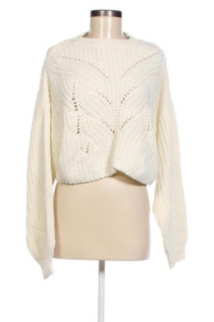 Дамски пуловер Sinsay, Размер M, Цвят Екрю, Цена 9,20 лв.