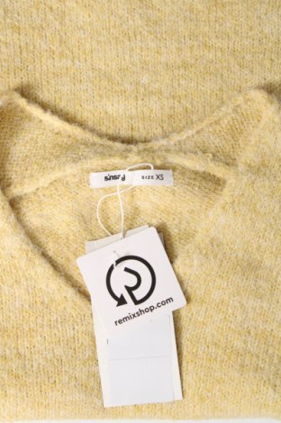 Γυναικείο πουλόβερ Sinsay, Μέγεθος XS, Χρώμα Κίτρινο, Τιμή 23,71 €