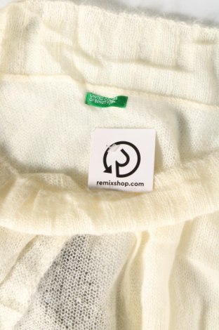 Дамски пуловер United Colors Of Benetton, Размер M, Цвят Екрю, Цена 4,35 лв.