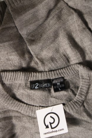 Дамски пуловер Up 2 Fashion, Размер M, Цвят Сив, Цена 4,35 лв.