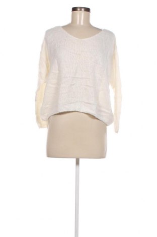 Γυναικείο πουλόβερ Why Not, Μέγεθος M, Χρώμα Εκρού, Τιμή 2,37 €