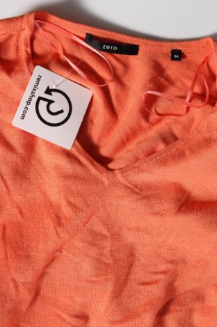 Дамски пуловер Zero, Размер XS, Цвят Оранжев, Цена 11,31 лв.
