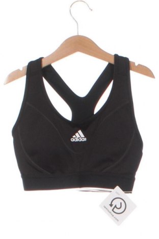 Damen Sporttop Adidas, Größe XS, Farbe Schwarz, Preis 40,72 €