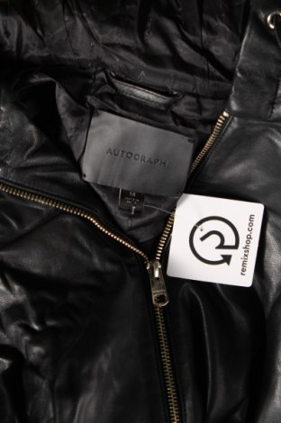 Dámska kožená bunda  Marks & Spencer Autograph, Veľkosť L, Farba Čierna, Cena  91,29 €