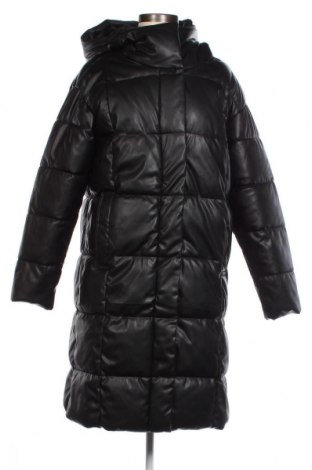 Γυναικείο δερμάτινο μπουφάν Pull&Bear, Μέγεθος XS, Χρώμα Μαύρο, Τιμή 22,69 €
