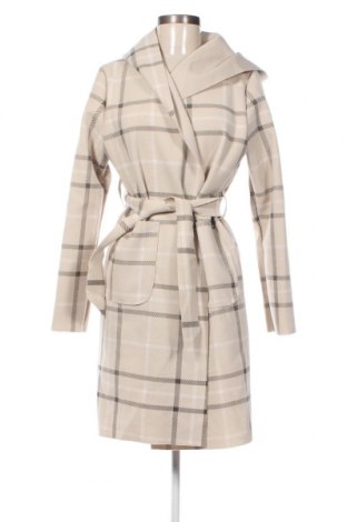 Γυναικείο παλτό Made In Italy, Μέγεθος S, Χρώμα  Μπέζ, Τιμή 88,66 €