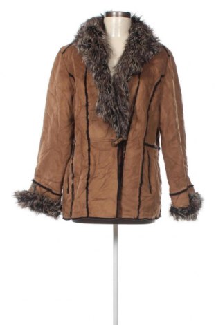 Γυναικείο παλτό, Μέγεθος XL, Χρώμα Καφέ, Τιμή 6,62 €