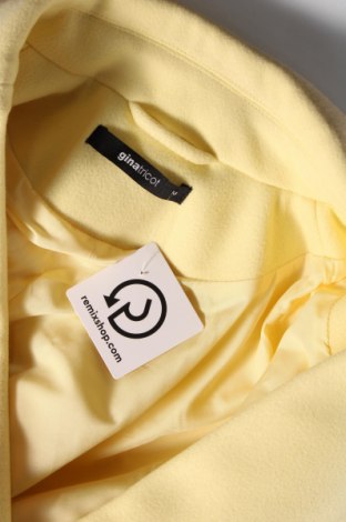 Дамско палто Gina Tricot, Размер L, Цвят Жълт, Цена 38,00 лв.