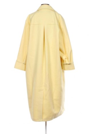 Γυναικείο παλτό Gina Tricot, Μέγεθος L, Χρώμα Κίτρινο, Τιμή 19,59 €
