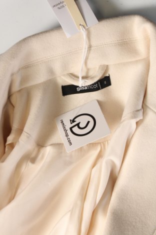 Дамско палто Gina Tricot, Размер L, Цвят Екрю, Цена 109,00 лв.