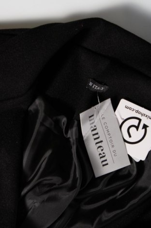 Γυναικείο παλτό Made In Italy, Μέγεθος XXL, Χρώμα Μαύρο, Τιμή 17,73 €
