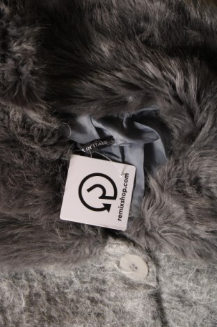 Γυναικείο παλτό Made In Italy, Μέγεθος M, Χρώμα Γκρί, Τιμή 19,86 €