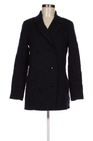 Дамско палто Massimo Dutti, Размер M, Цвят Син, Цена 50,40 лв.