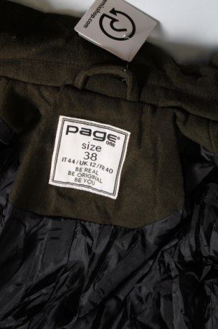 Palton de femei Page One, Mărime M, Culoare Verde, Preț 35,20 Lei
