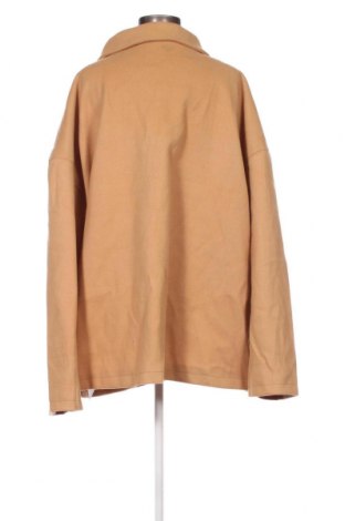 Palton de femei SHEIN, Mărime 5XL, Culoare Maro, Preț 169,74 Lei