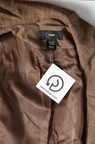 Дамско сако H&M, Размер XL, Цвят Кафяв, Цена 6,60 лв.