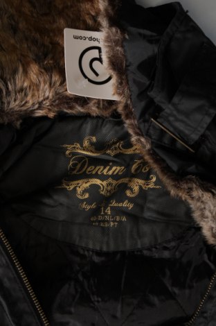 Γυναικείο μπουφάν Denim Co., Μέγεθος M, Χρώμα Μαύρο, Τιμή 5,74 €