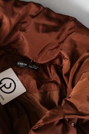 Γυναικείο μπουφάν SHEIN, Μέγεθος S, Χρώμα Καφέ, Τιμή 11,99 €