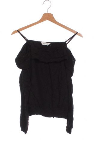 Детска блуза H&M, Размер 14-15y/ 168-170 см, Цвят Черен, Цена 3,12 лв.