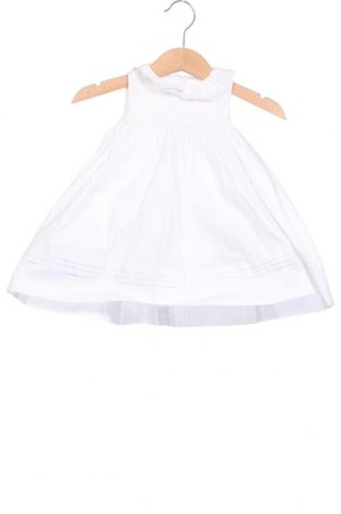 Детска рокля Cyrillus, Размер 2-3m/ 56-62 см, Цвят Бял, Цена 48,60 лв.