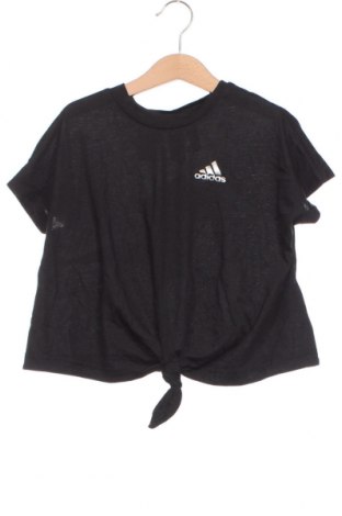 Detská športová blúzka  Adidas, Veľkosť 4-5y/ 110-116 cm, Farba Čierna, Cena  10,59 €