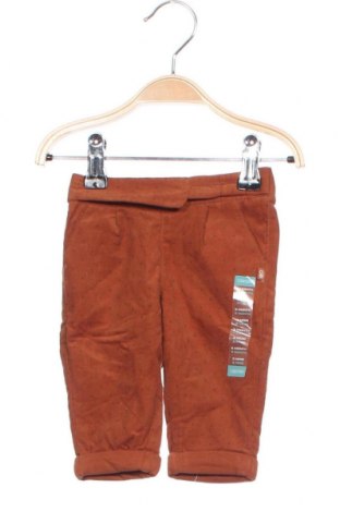 Pantaloni de catifea reiată, pentru copii Obaibi, Mărime 2-3m/ 56-62 cm, Culoare Maro, Preț 19,34 Lei
