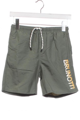 Παιδικό κοντό παντελόνι Brunotti, Μέγεθος 12-13y/ 158-164 εκ., Χρώμα Πράσινο, Τιμή 6,76 €